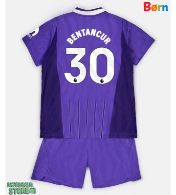 Tottenham Hotspur Rodrigo Bentancur #30 Replika Babytøj Tredje sæt Børn 2026-27 Kortærmet (+ Korte bukser)